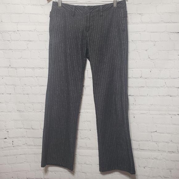 Free People Sz 6 Pinstripe Trousers- Alter… - Picture 13 of 15